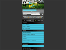 Tablet Screenshot of guyon-immobilier.com